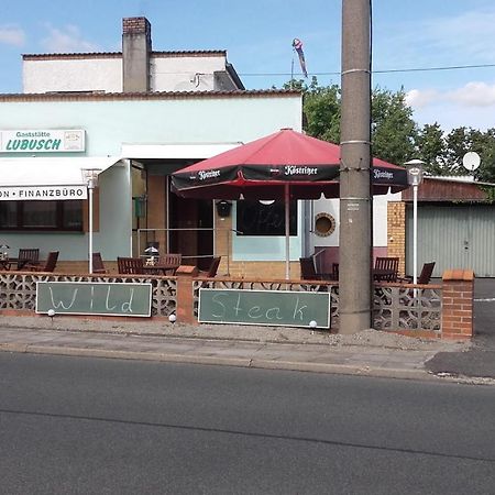 Restaurant Pension Lubusch Gahro מראה חיצוני תמונה