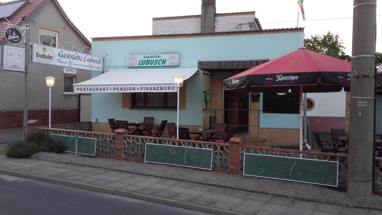 Restaurant Pension Lubusch Gahro מראה חיצוני תמונה